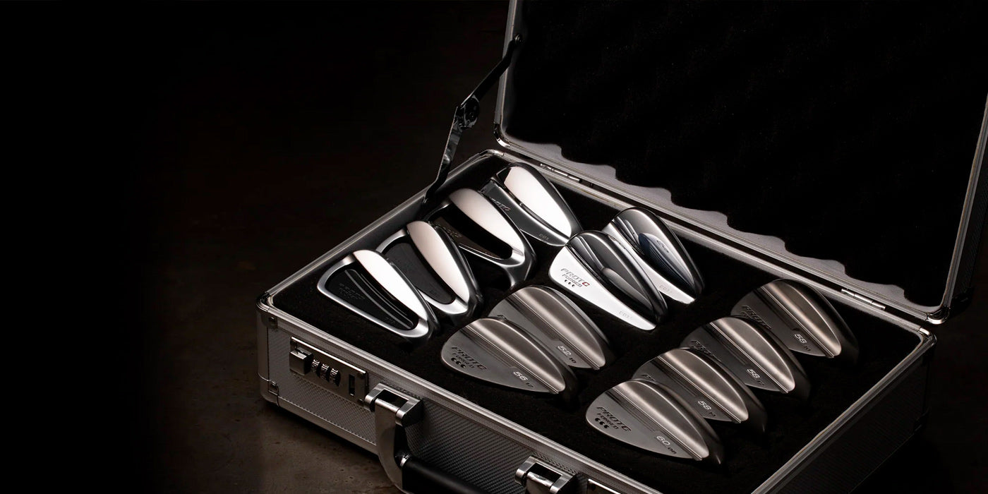 Clubs chosen by the extraordinary senses of professional golfers
