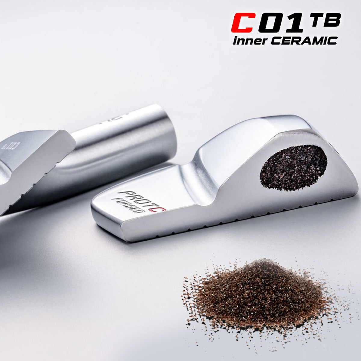 C01TBic, golf club, PROTOCONCEPT Golf, forged irons, ceramic golf irons, golf irons technology