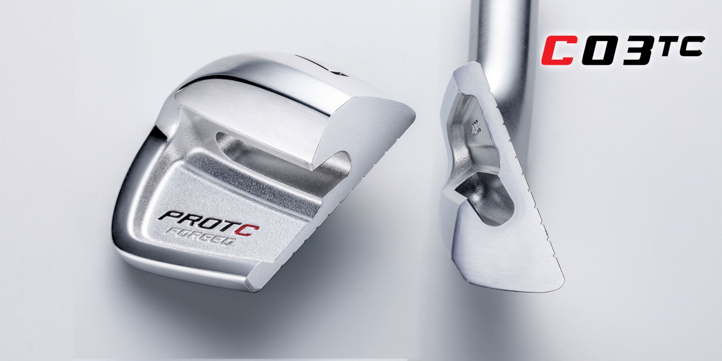 C03TC, golf club, PROTOCONCEPT Golf, forged irons, C03 Golf club technology