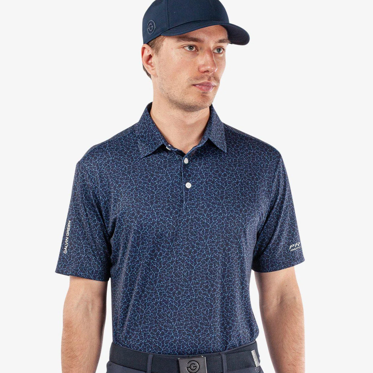 GALVIN GREEN x PROTOCONCEPT (MANI) Breathable short sleeve golf shirt