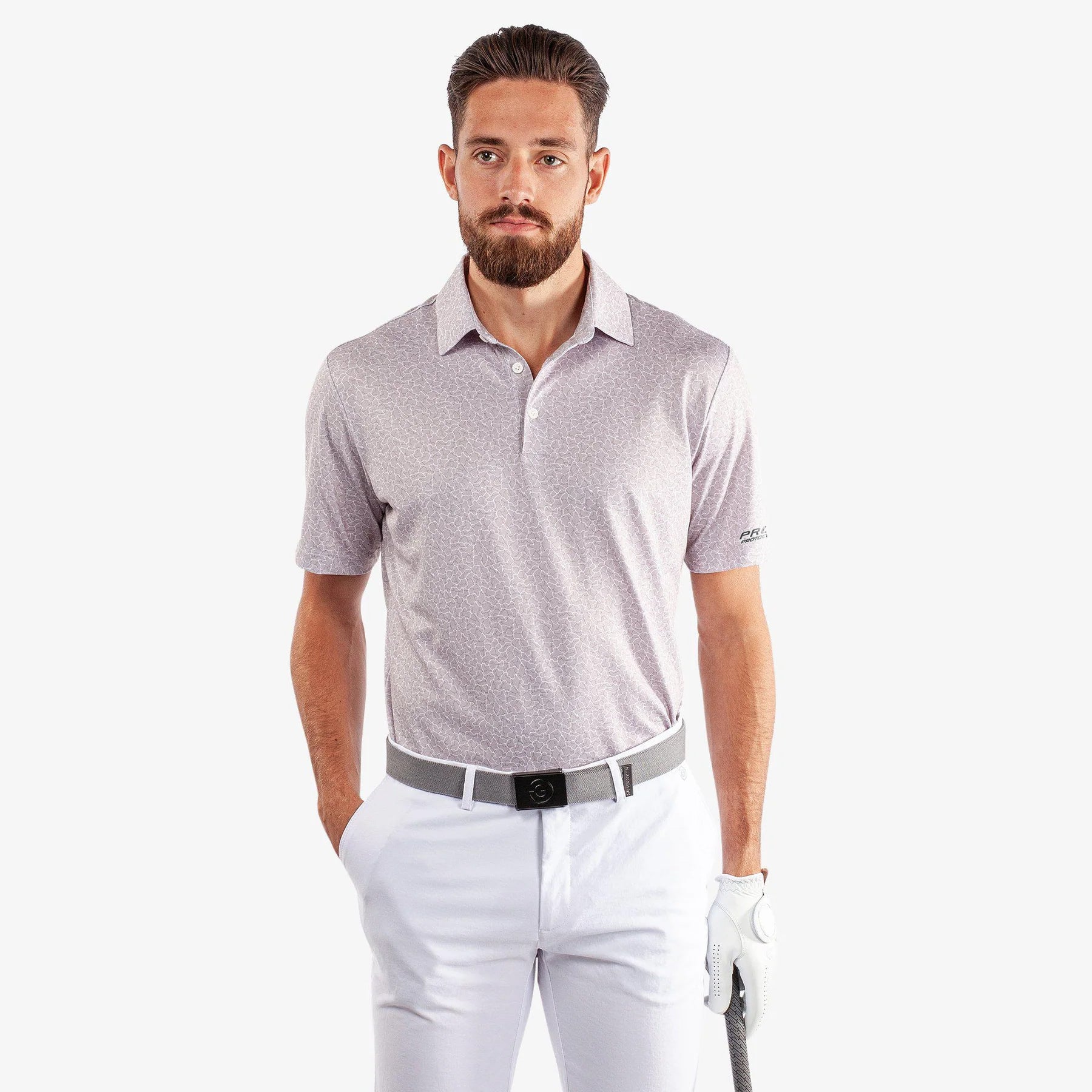 GALVIN GREEN x PROTOCONCEPT (MANI) Breathable short sleeve golf shirt