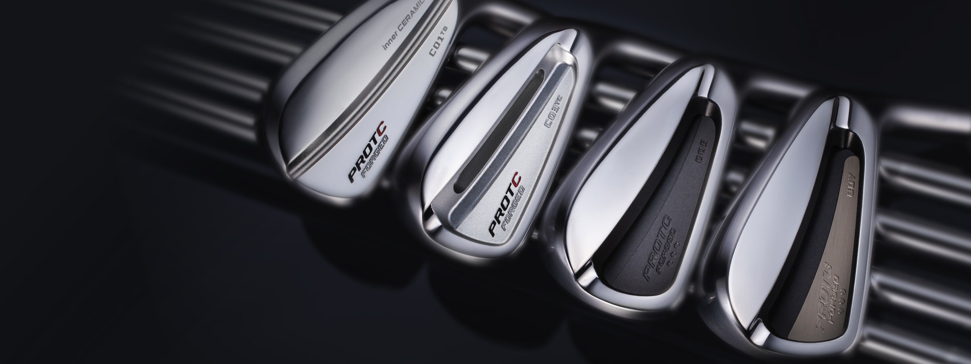 protoconcept golf, forged iron, c01TBic, C03TB, C05, C07