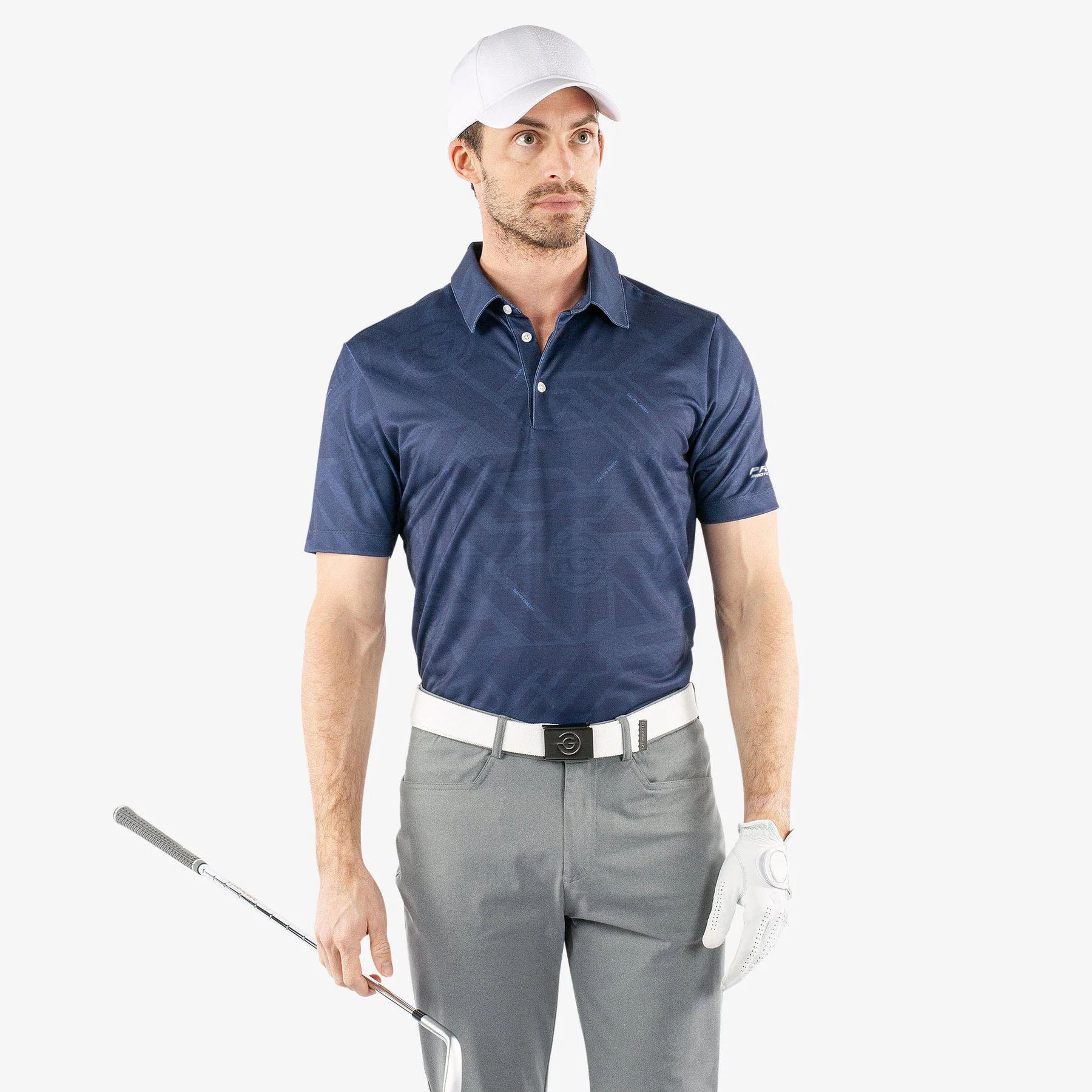 GALVIN GREEN x PROTOCONCEPT (MAZE) Breathable short sleeve golf shirt